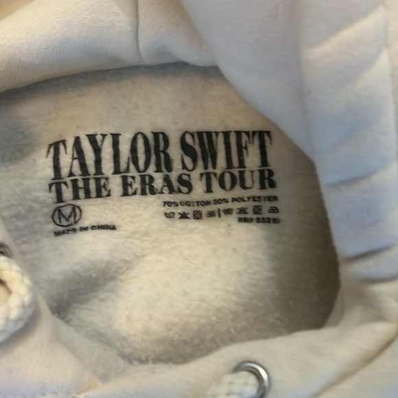 Taylor Swift The Eras Tour original concert hoodie Size M - Picture 5 of 5